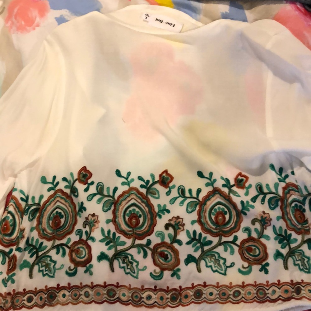 Large cropped button down - Picture 4 of 4